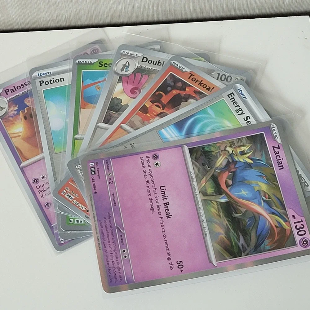 Pokemon Card Lot 40ct Mixed Holo Reverse Holo Double Rare ex Promo TCG Bundle